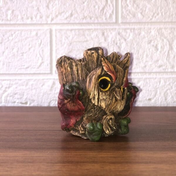 Owl Planter Sculpture for Flowers, Cactus and Succulent Plants, Indoor or Outdoor Home Decor, Modern Flower Pot, Animal Planter