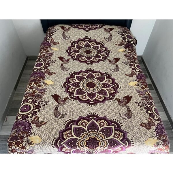 Hummingbird Mandala Mexican Quilt - Handmade, Soft, and Warm Bed Cover for Winter