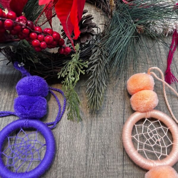 Christmas ornaments, Mexican christmas, Mexican ornaments, Car dream catcher, Small dream catcher