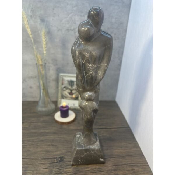 Couple sculpture, Woman sculpture, Family statue, Family figure, Gemstone family, Family sculpture, Crystal