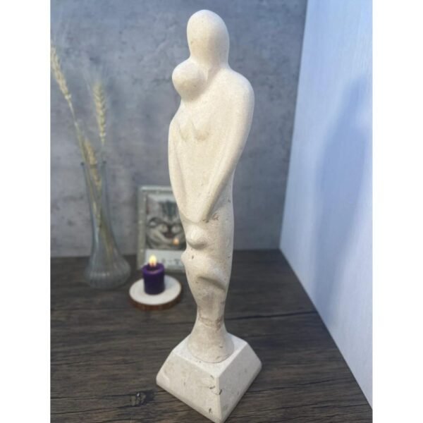 Couple sculpture, Woman sculpture, Family statue, Family figure, Gemstone family, Family sculpture, Crystal