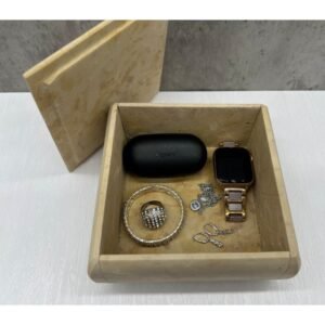 Large jewelry box, Cosmetic box, Marble jewelry box, Stone jewelry box, Jewelry storage tray, Vanity tray bathroom