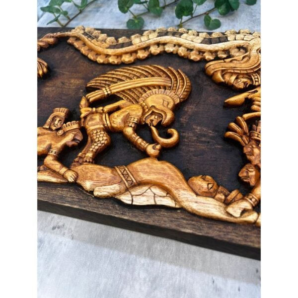 Aztec Art, Mayan art, Mexican painting, The sacrifice, Prehispanic, Wood carving, Handcrafted ASK FOR CUSTOMIZE