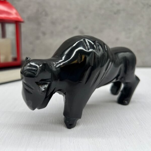 Bison art, Buffalo figur, Buffalo figure, Marble decor, Buffalo statue, Carved stone animal, Bison decor