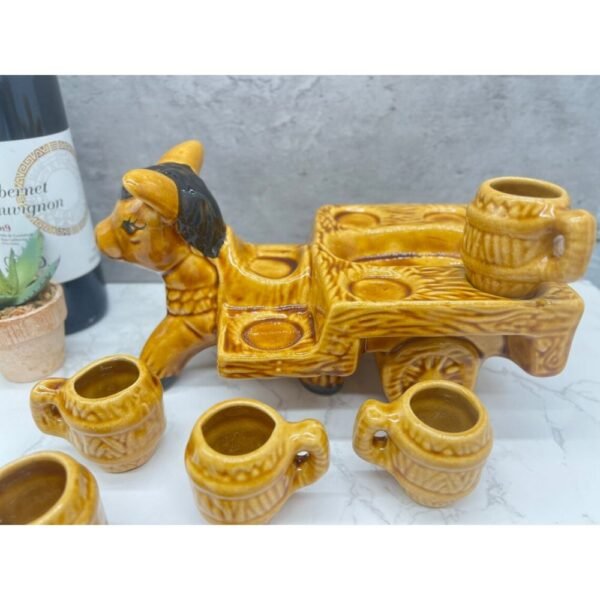 Donkey tequila, Tequila Shot Glass, Guadalajara Tequila and Mezcal, Unique Set as father's day gift, Tequila set of 10 pieces