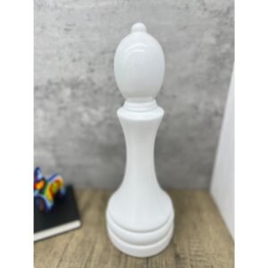 LARGE Ceramic Bishop Chess Piece For Home Decor Interior Design, Chess set Bishop Statue