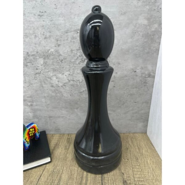 LARGE Ceramic Bishop Chess Piece For Home Decor Interior Design, Chess set Queen Statue