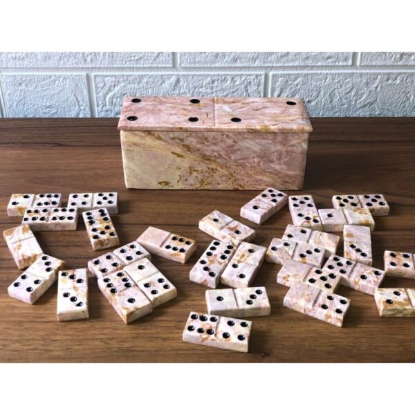 Marble game, Domino set, Dominoes game, Vintage dominioes, Pink Domino