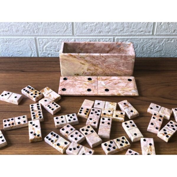 Marble game, Domino set, Dominoes game, Vintage dominioes, Pink Domino