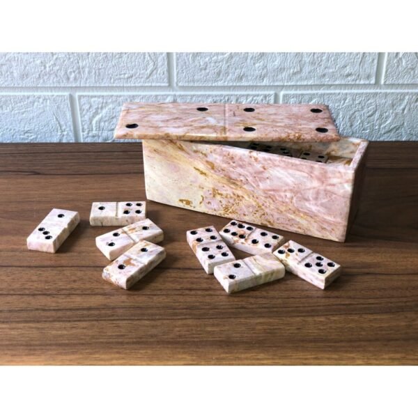 Marble game, Domino set, Dominoes game, Vintage dominioes, Pink Domino