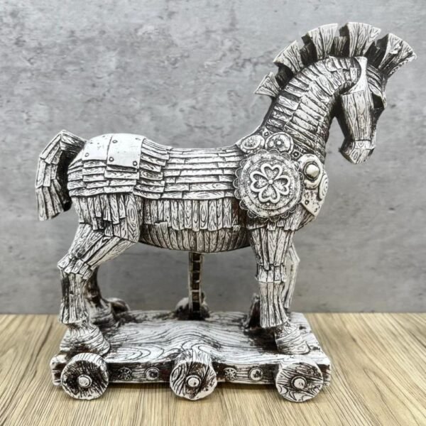 Horse Of Troy Mexican Decoration The Trojan Horse , Prehispanic, Trojan War , City OF Troy Statue Home Decor