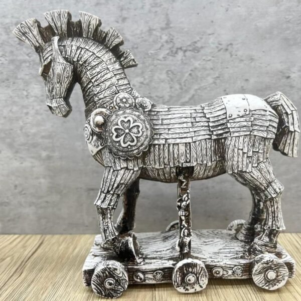 Horse Of Troy Mexican Decoration The Trojan Horse , Prehispanic, Trojan War , City OF Troy Statue Home Decor