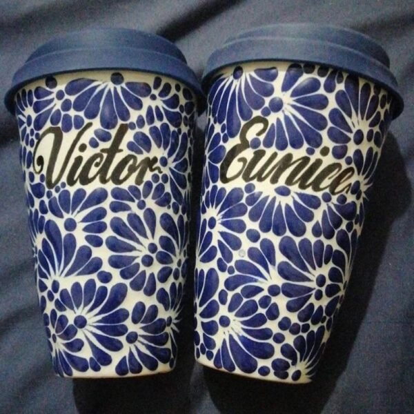 Listing ONLY for personalization for the Talavera Mugs made in Puebla, put your name or make this for a gift