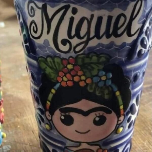 Listing ONLY for personalization for the Talavera Mugs made in Puebla, put your name or make this for a gift