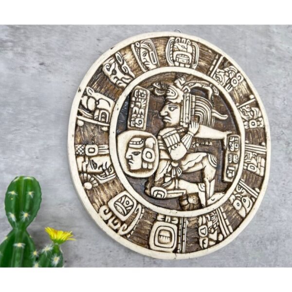Mexican decoration, Mexican folk art, Prehispanic, Mayan wall decor, Mayan art, Mexican painting, Quetzalcoatl