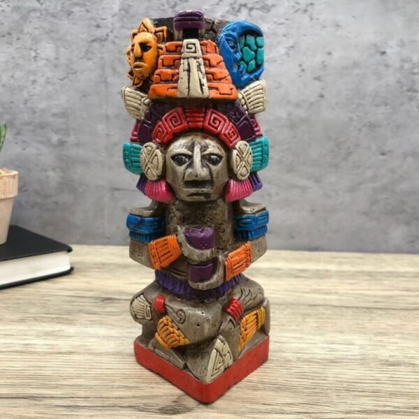 Mexican folk art, Mayan art, Mayan decor, Prehispanic, Mexican sculpture, Mayan warrior