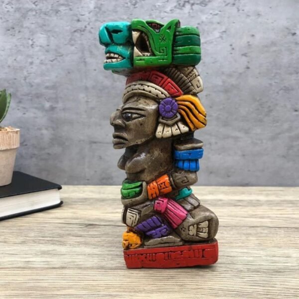 Mexican folk art, Mayan art, Mayan decor, Prehispanic, Mexican sculpture, Mayan warrior