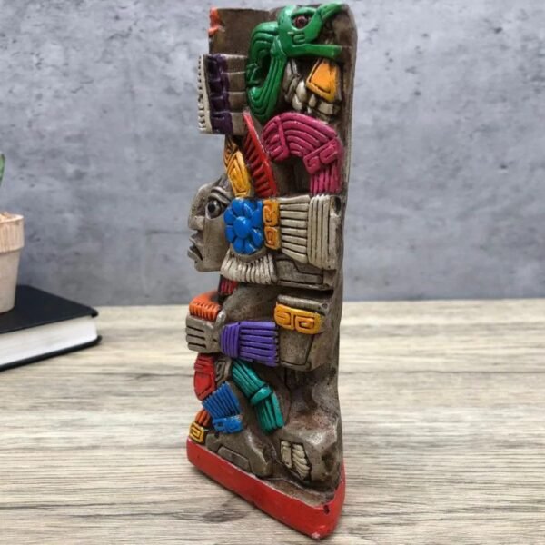 Mexican folk art, Mayan art, Mayan decor, Prehispanic, Mexican sculpture, Mayan warrior