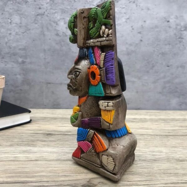 Mexican folk art, Mayan art, Mayan decor, Prehispanic, Mexican sculpture, Mayan warrior