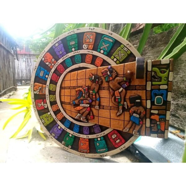 Prehispanic Mayan wall decor, Mexican painting, Quetzalcoatl, Prehispanic, Wood carving, Handcrafted ASK FOR CUSTOMIZE