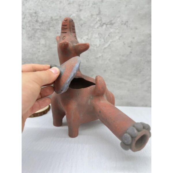 Xoloizcuintle Incense Xolo Ancient Mexico History , Prehispanic Mythology Vintage Rustic Clay Mateial Folk Art Home Decor