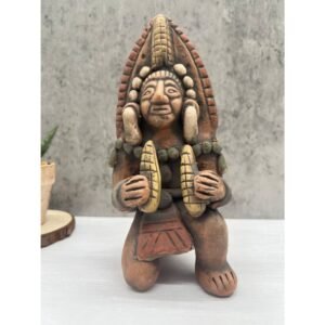 Zenteotl God Of The Corncobs Handcraft Mexican Culture Home Decor Prehispanic Vintage
