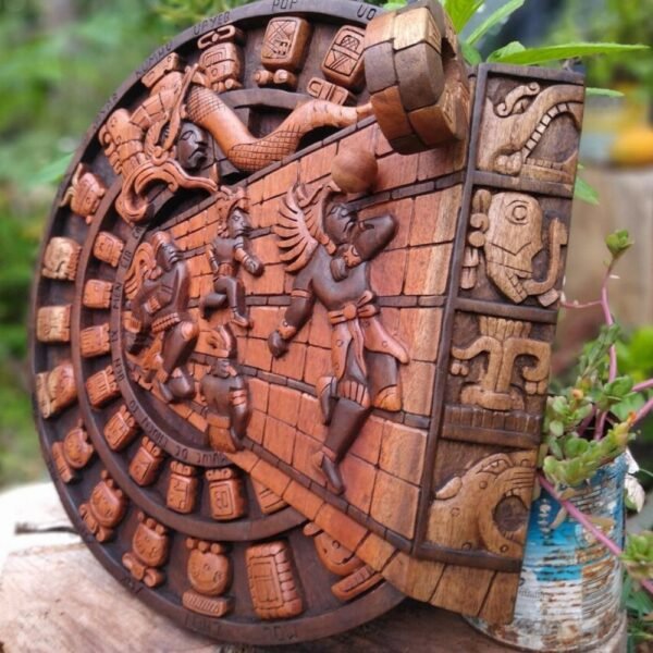 Mayan wall decor, Mexican painting, Quetzalcoatl, Prehispanic, Wood carving, Handcrafted ASK FOR CUSTOMIZE