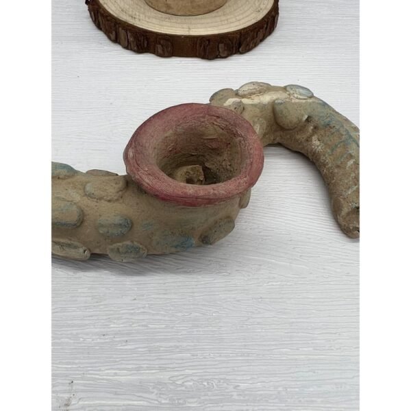 Quetzalcóatl And Xoloitzcuintle Handcraft Mexican Culture Home Decor Prehispanic Vintage Rustic Clay Material Antique Ancrestral Figurines