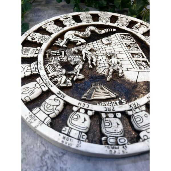 Maya, Mexican wall art, Quetzalcoatl, Mayan calendar, Mexican decoration, Mayan wall decor, Mayan art