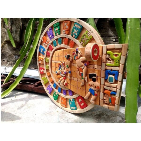 Prehispanic Mayan wall decor, Mexican painting, Quetzalcoatl, Prehispanic, Wood carving, Handcrafted ASK FOR CUSTOMIZE