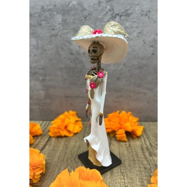 8” Catrina, Frida Kahlo Doll, Day of the dead, Human skeleton, Mexican decorations, Sugar skull