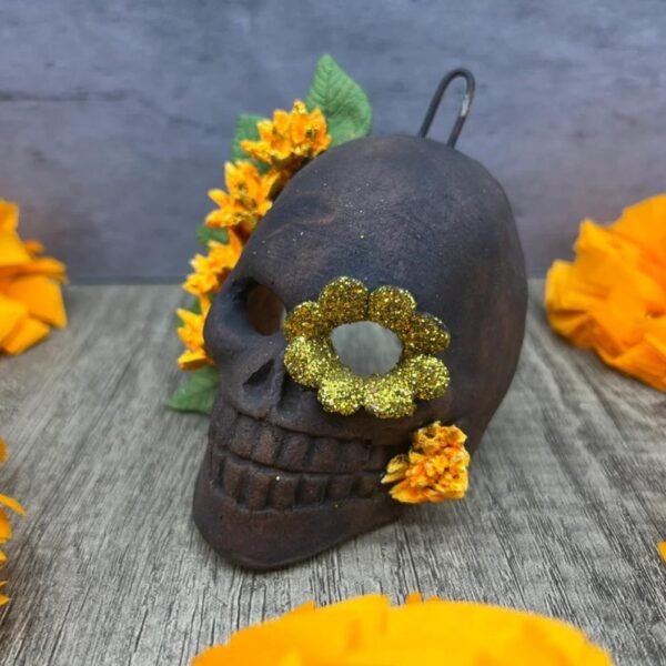 Catrina Skull Hanging Wall Decor, Frida Kahlo Skull, Day of the dead, Human skeleton, Mexican decorations, Sugar skull