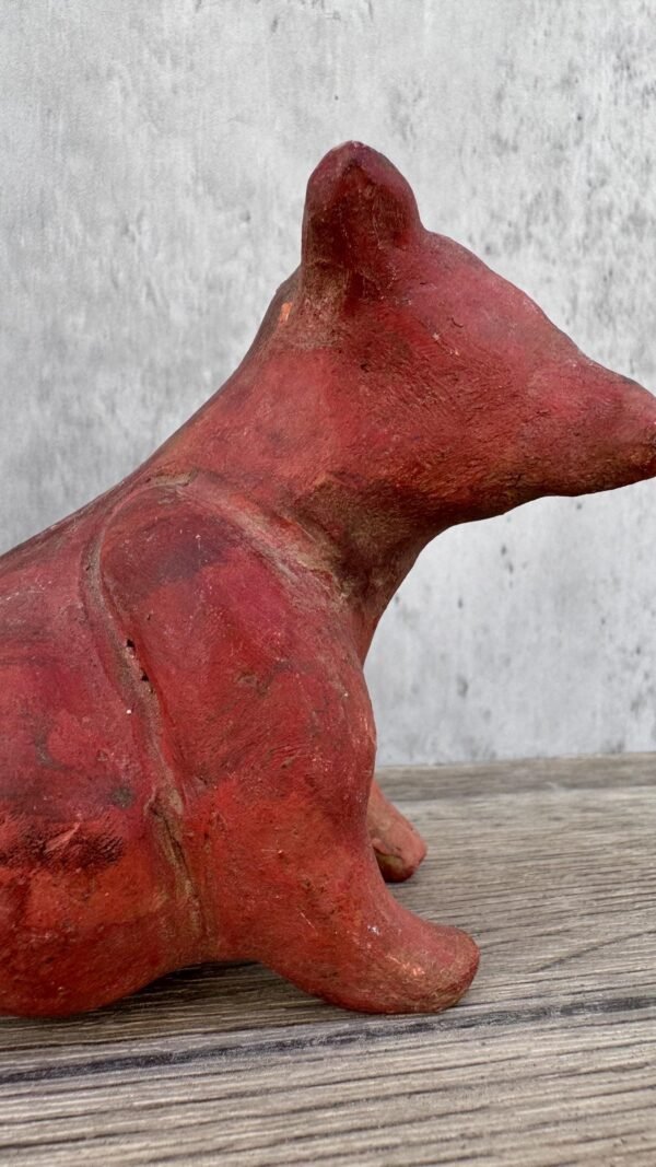 Xoloizcuintle Xolo Ancient Mexico History , Prehispanic Mythology Vintage Rustic Clay Mateial Folk Art Home Decor - Image 4