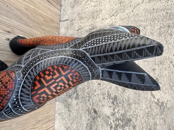 Xoloitzcuintle Dog statue Folk Art Alebrije Sculpture, Wooden  Mexican Decoration Figure, Made Of Wood And Carved By Hand ASK FOR CUSTOMIZE - Image 4