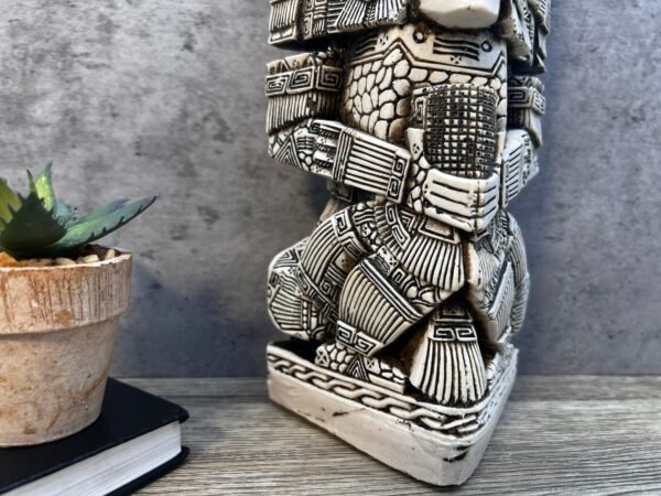 Mexican decoration, Mayan art, Prehispanic, Maya decor, Large Mexican statue - Image 5