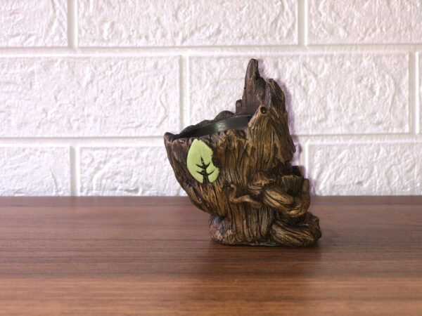 Log Planter Sculpture for Flowers, Cactus and Succulent Plants, Indoor or Outdoor Home Decor,  Modern Flower Pot, Animal  Planter - Image 8