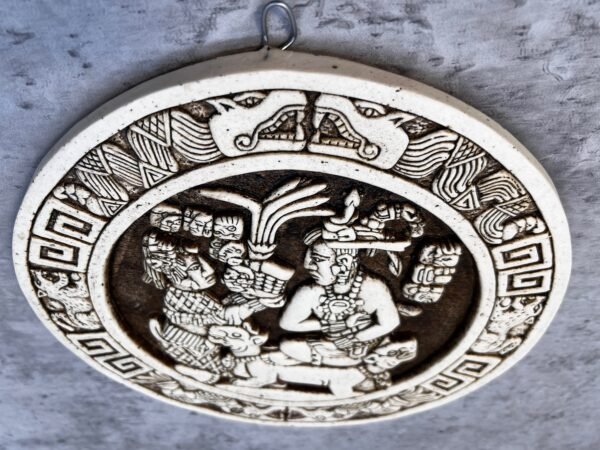 Mexican decoration, Mexican folk art, Prehispanic, Mayan wall decor, Mayan art, Mexican painting, Quetzalcoatl - Image 6