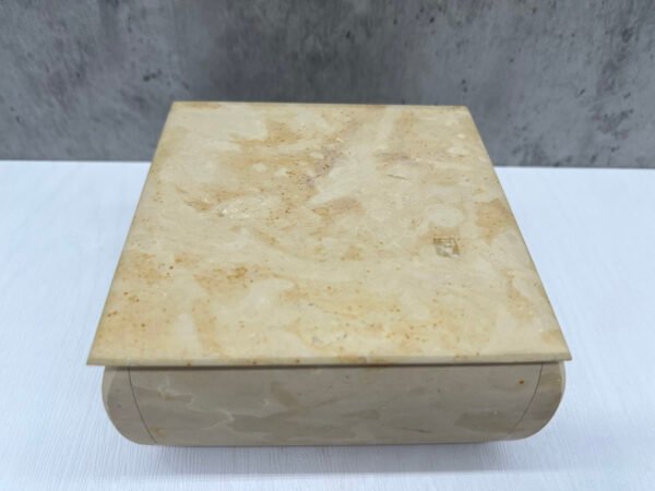 Large jewelry box, Cosmetic box, Marble jewelry box, Stone jewelry box, Jewelry storage tray, Vanity tray bathroom - Image 4