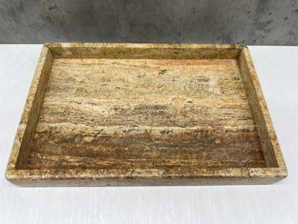 Marble dinning table, Marble tray, Wine serving tray, Vanity tray bathroom, Large serving tray, Marble jewelry tray, luxury marble tray - Image 4