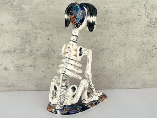 Talavera Pote Dog, Ceramic dog, Talavera pottery, Mexican pottery, Pote Dog statue, Dog sculpture - Image 4