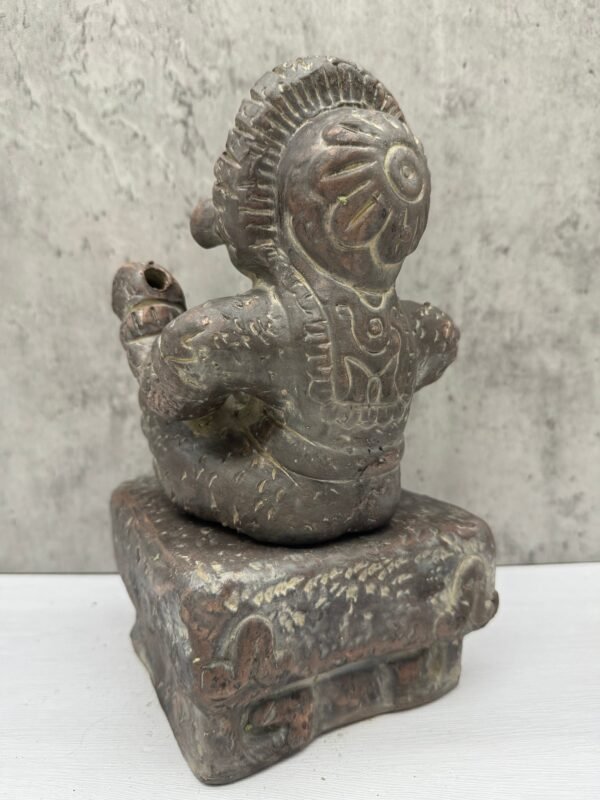 Nahuales de Tezcatl  Handcraft Mexican Culture Home Decor Prehispanic Vintage Rustic Clay Material Antique Ancrestral Figurines - Image 5
