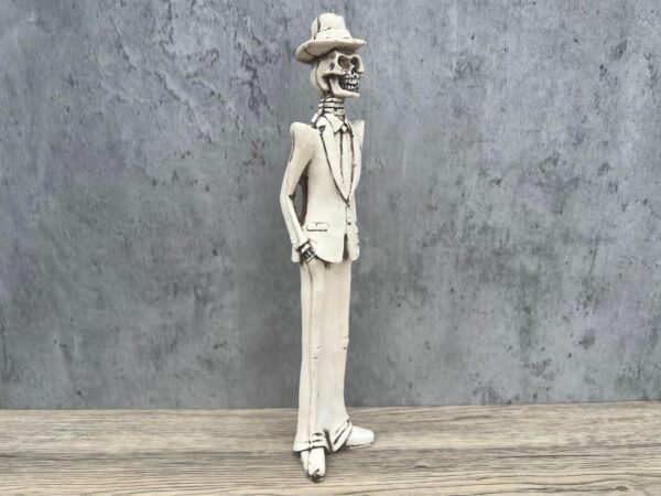 Catrin Dia De Los Muertos - Day Of The Dead, Human Skeleton, Mexican Catrina, Skull Sculpture,  Catrina Skeleton Ofrenda - Image 3