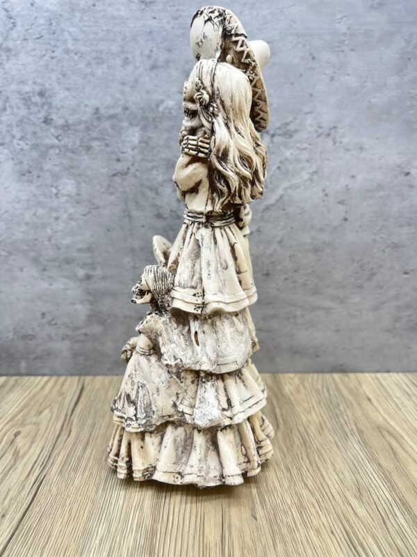 Family Catrinas, Dia De Los Muertos - Day Of The Dead, Human Skeleton, Mexican Catrina, Skull Sculpture,  Catrina  Figurine, Ofrenda Decor - Image 5