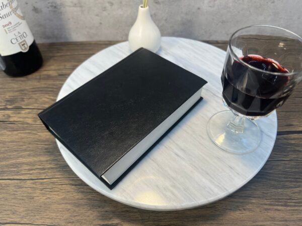 Marble dinning table, Lazy susan, Marble tray, Lazy susan turntable, Wine serving tray, Round marble tray, Stone lazy susan - Image 5