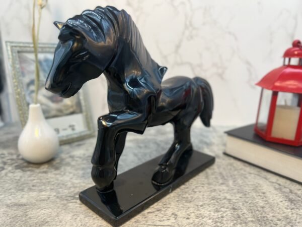 Horse statue, Horse carving, Crystal horse, Decorative horse, Carved stone animal, Marble horse - Image 3