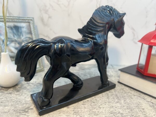 Horse statue, Horse carving, Crystal horse, Decorative horse, Carved stone animal, Marble horse - Image 4