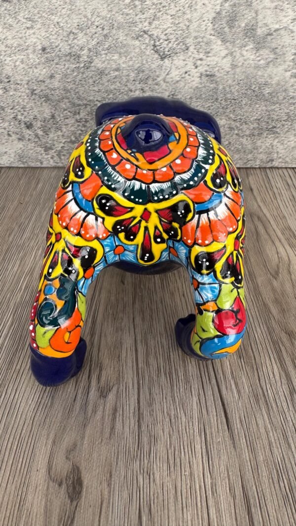 Talavera English Bullgod, Ceramic dog, Talavera pottery, Mexican pottery, English Bullgod statue, Dog sculpture - Image 5