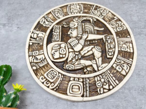 Mexican decoration, Mexican folk art, Prehispanic, Mayan wall decor, Mayan art, Mexican painting, Quetzalcoatl - Image 5