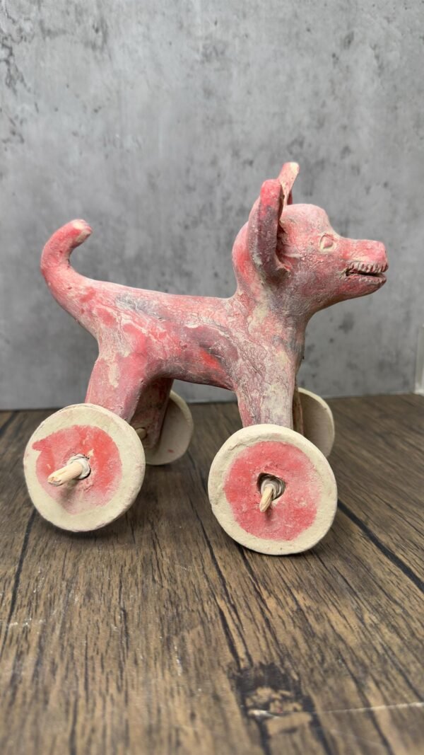 Xoloizcuintle Xolo Ancient Mexico History , Prehispanic Mythology Vintage Rustic Clay Mateial Folk Art Home Decor - Image 4