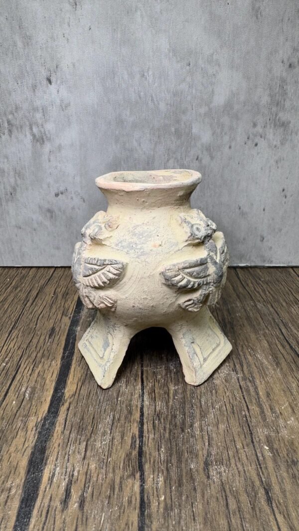 Owl Vessels  Incense Dry Herbs Burner Handcraft Mexican Culture Home Decor Prehispanic Vintage Rustic Clay Antique Ancrestral Figurines - Image 3